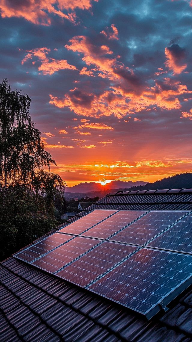 Sunčana elektrana na krovu kuće